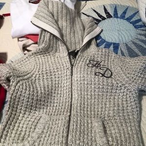 Harley Davidson zip up sweater